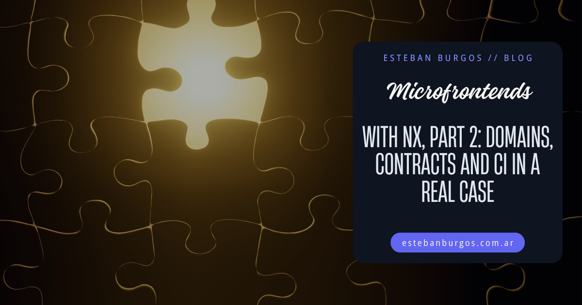 Microfrontends with Nx, Part 2: How to Split Domains, Version Contracts, and Survive CI in a Real-World Case
