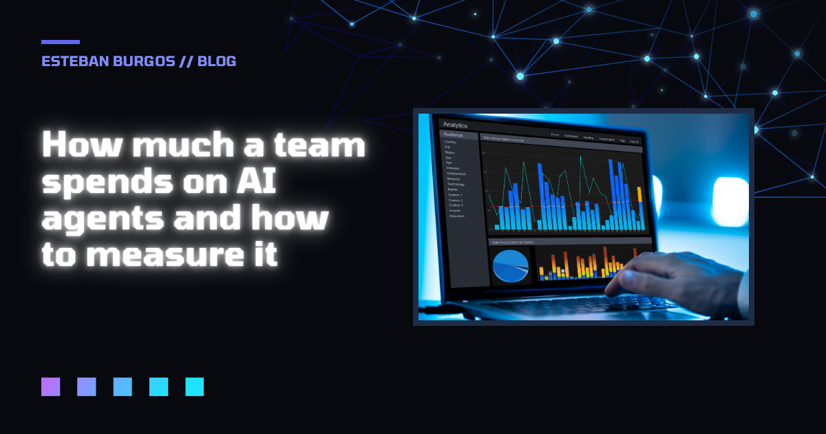 How much a team spends on AI agents and how to measure it